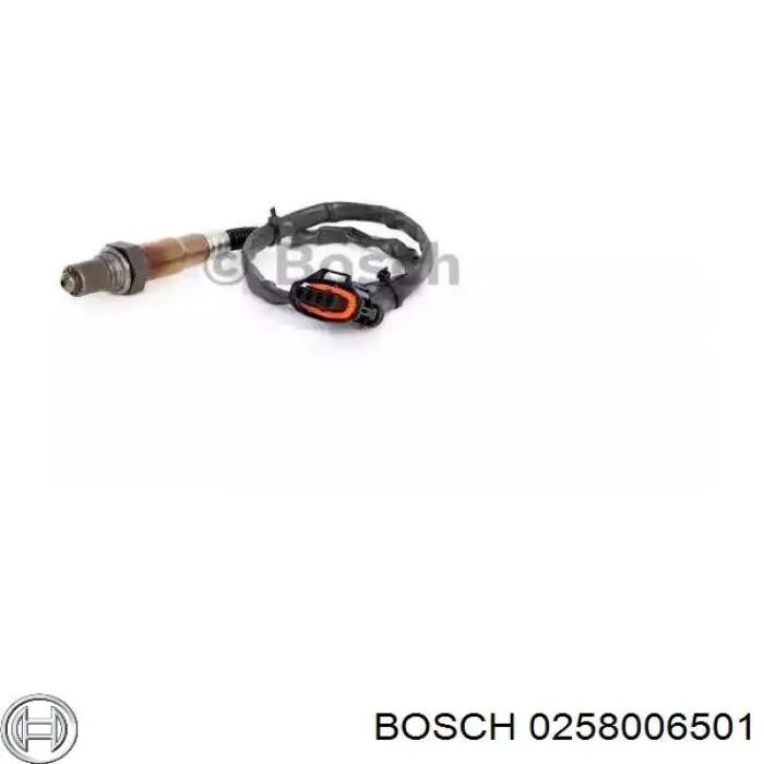 0 258 006 501 Bosch лямбда-зонд, датчик кислорода до катализатора