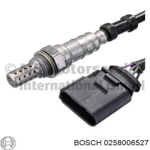 0258006527 Bosch лямбда-зонд, датчик кислорода после катализатора