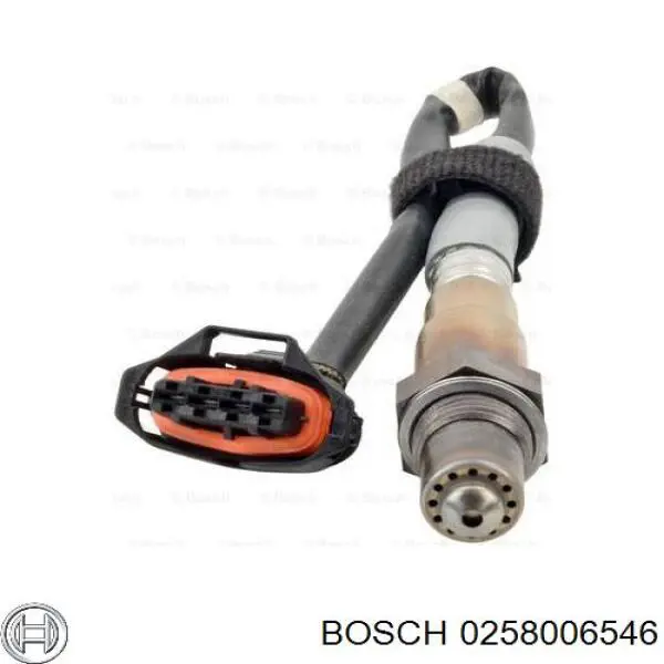 0 258 006 546 Bosch лямбда-зонд, датчик кислорода после катализатора