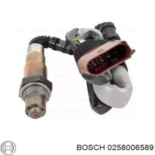 0258006589 Bosch лямбда-зонд, датчик кислорода после катализатора