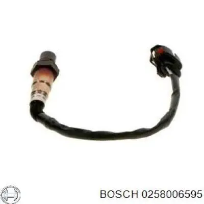 0258006595 Bosch Лямбда-зонд, датчик кислорода до катализатора