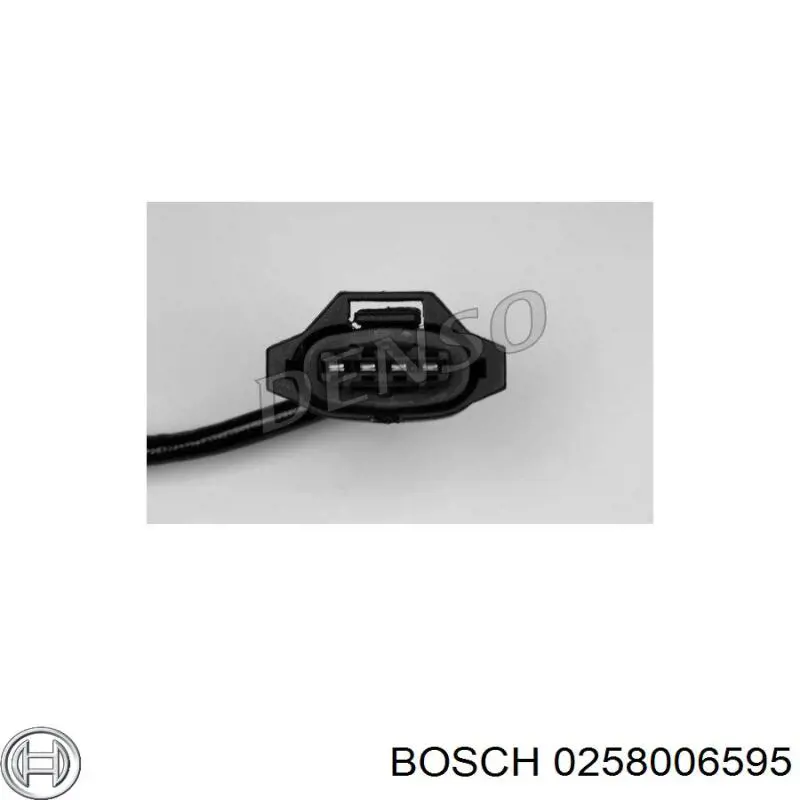 Купить 0258006595 Bosch Датчик кислорода до катализатора