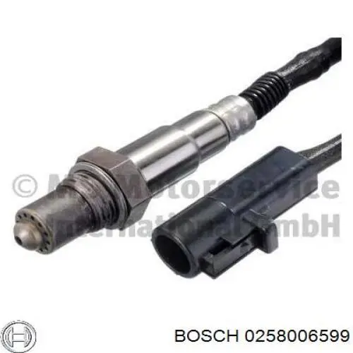 Лямбдазонд, датчик кислорода после катализатора Bosch 0258006599 цена, от 26.81 USD