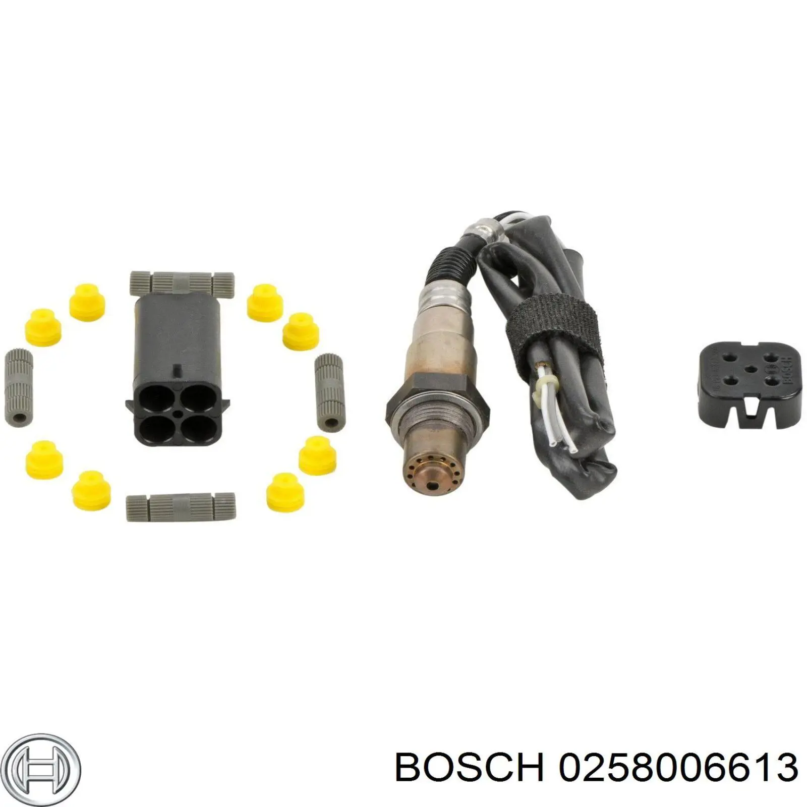 Купить 0258006613 Bosch Лямбда-зонд, датчик кислорода после катализатора