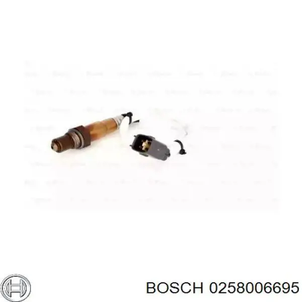 0 258 006 695 Bosch лямбда-зонд, датчик кислорода до катализатора