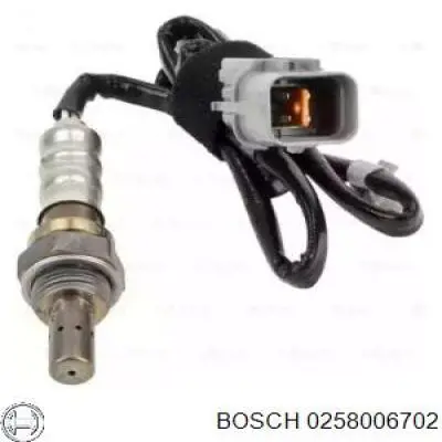 0258006702 Bosch лямбда-зонд, датчик кислорода до катализатора