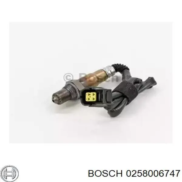 0 258 006 747 Bosch лямбда-зонд, датчик кислорода после катализатора левый