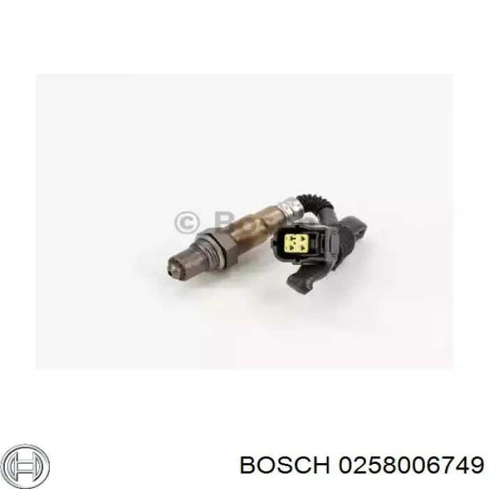 0258006749 Bosch лямбда-зонд, датчик кислорода после катализатора