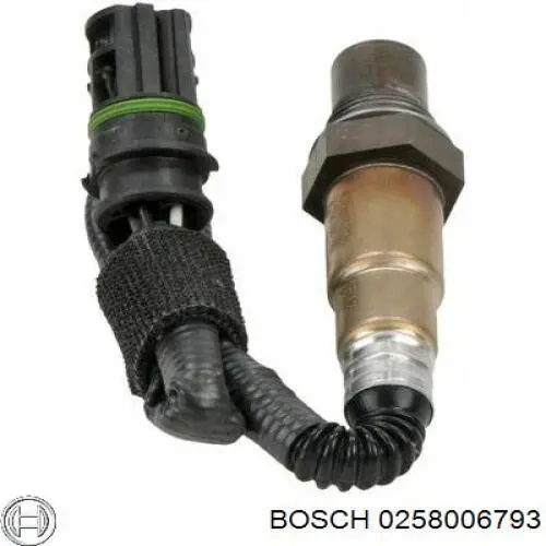 0258006793 Bosch лямбда-зонд, датчик кислорода до катализатора