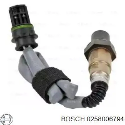 0258006794 Bosch лямбда-зонд, датчик кислорода после катализатора левый