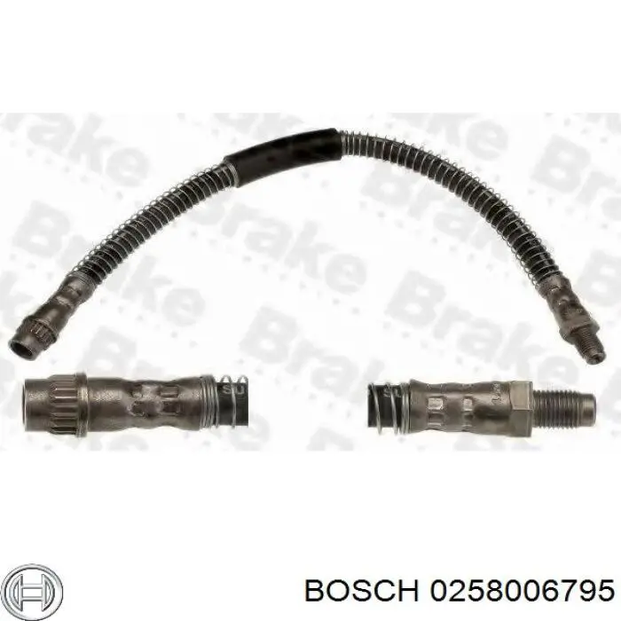 Купить 0258006795 Bosch Лямбда-зонд, датчик кислорода после катализатора