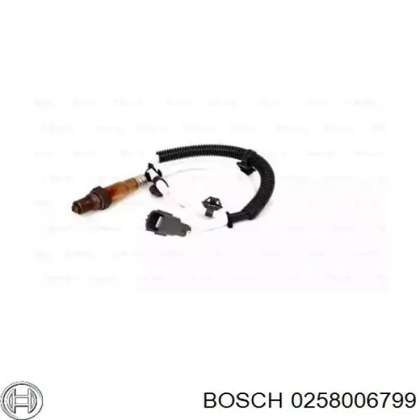 0 258 006 799 Bosch лямбда-зонд, датчик кислорода до катализатора