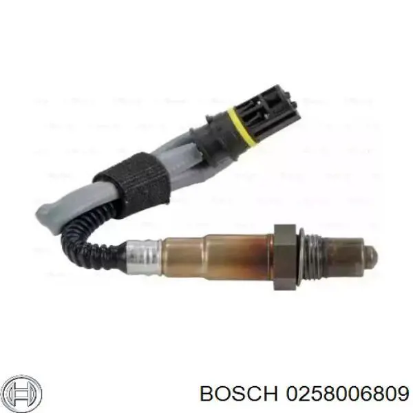 0 258 006 809 Bosch лямбда-зонд, датчик кислорода после катализатора