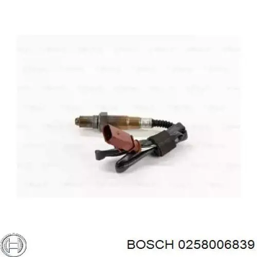 Sonda Lambda Sensor De Oxigeno Para Catalizador 0258006839 Bosch
