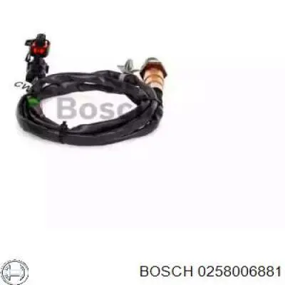 0258006881 Bosch sonda lambda, sensor de oxigênio depois de catalisador