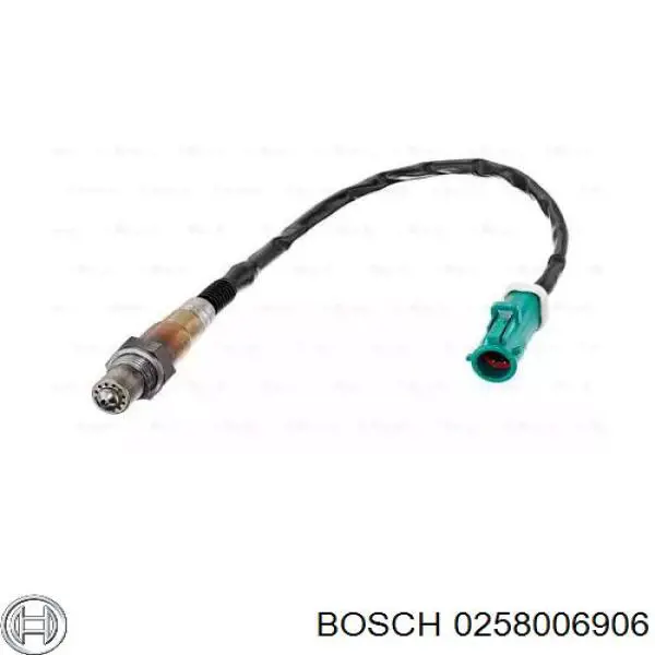 0 258 006 906 Bosch лямбда-зонд, датчик кислорода после катализатора