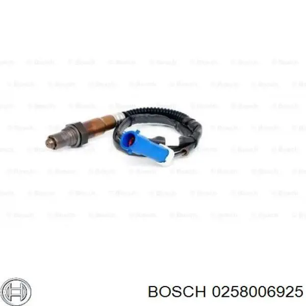 0258006925 Bosch Лямбда-зонд, датчик кислорода до катализатора