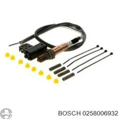 Sonda Lambda Sensor De Oxigeno Post Catalizador 0258006932 Bosch