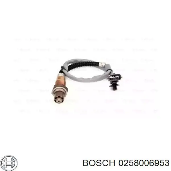 Sonda Lambda Sensor De Oxigeno Post Catalizador 0258006953 Bosch