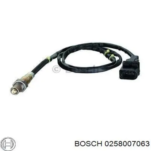 0258007063 Bosch лямбда-зонд, датчик кислорода до катализатора