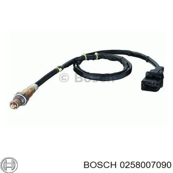 Лямбдазонд, датчик кислорода до катализатора Bosch 0258007090 цена, от 55.22 USD