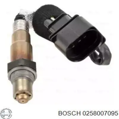0258007095 Bosch лямбда-зонд, датчик кислорода до катализатора