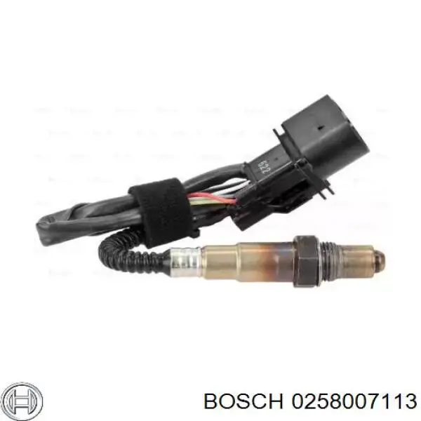 Sonda Lambda Sensor De Oxigeno Para Catalizador 0258007113 Bosch