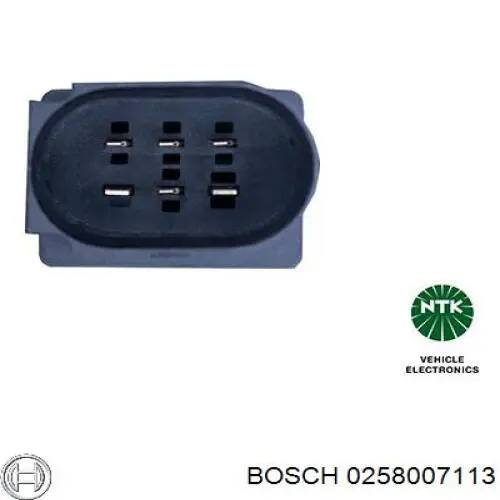 Лямбдазонд, датчик кислорода до катализатора Bosch 0258007113 цена, от 47.66 USD