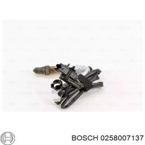 0258007137 Bosch Лямбда-зонд, датчик кислорода до катализатора