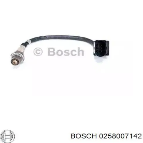 Лямбда-зонд, датчик кислорода до катализатора левый 0258007142 Bosch