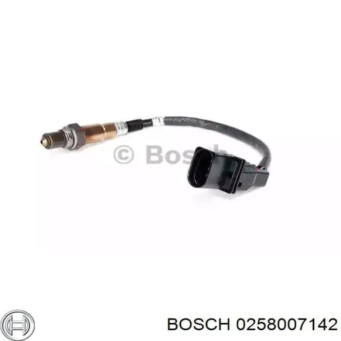 0258007142 Bosch лямбда-зонд, датчик кислорода до катализатора левый