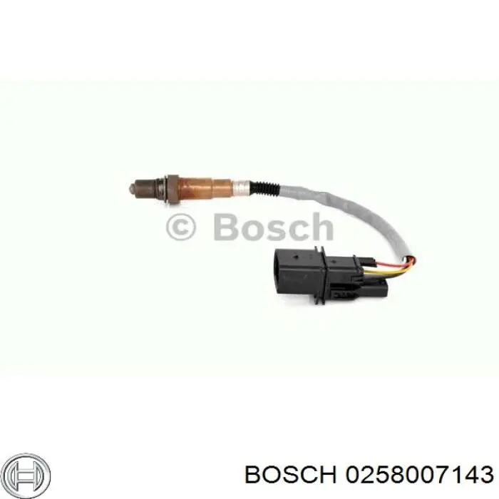 Лямбда-зонд, датчик кислорода до катализатора правый Bosch 0258007143