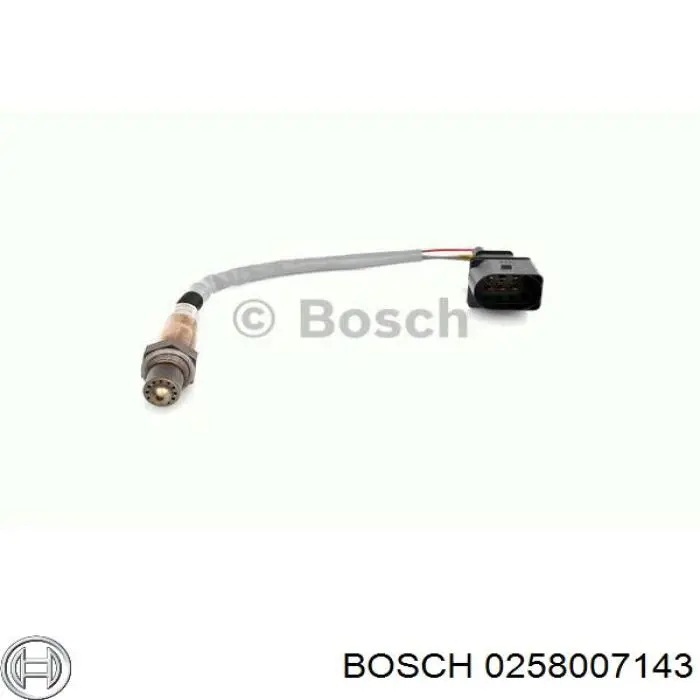 0258007143 Bosch Лямбдазонд, датчик кислорода до катализатора, правый