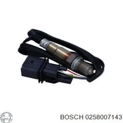 Лямбда зонд до катализатора, правый Bosch 0258007143 цена, от 94.28 USD