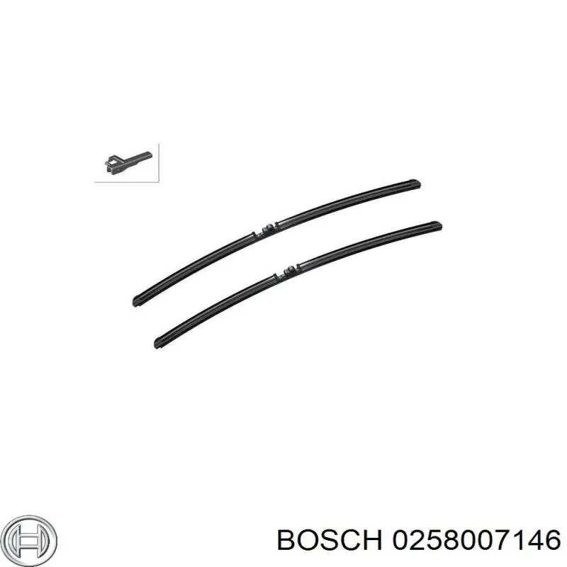 Лямбдазонд, датчик кислорода до катализатора Bosch 0258007146 цена, от 63.89 USD