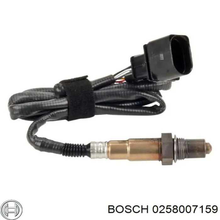 0258007159 Bosch лямбда-зонд, датчик кислорода до катализатора левый