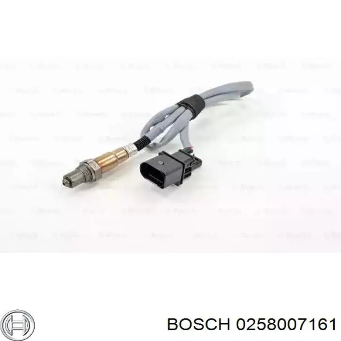 0258007161 Bosch лямбда-зонд, датчик кислорода до катализатора