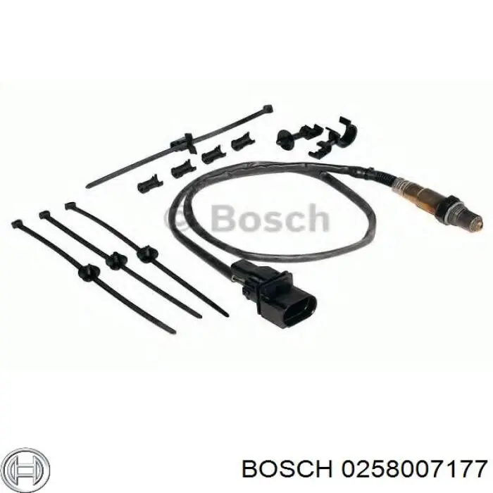Sonda Lambda Sensor De Oxigeno Para Catalizador 0258007177 Bosch