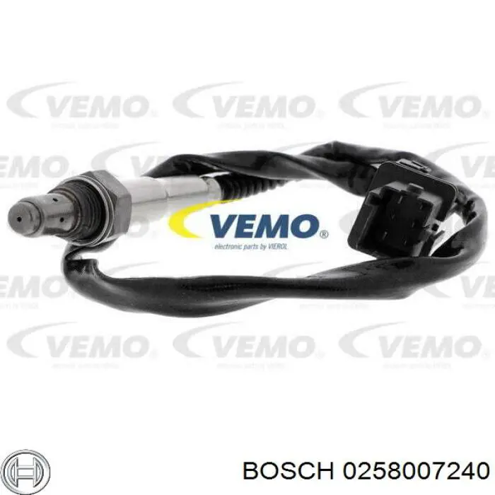 Купить 0258007240 Bosch Датчик кислорода до катализатора