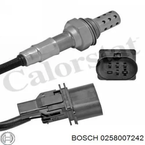 0258007242 Bosch лямбда-зонд, датчик кислорода до катализатора