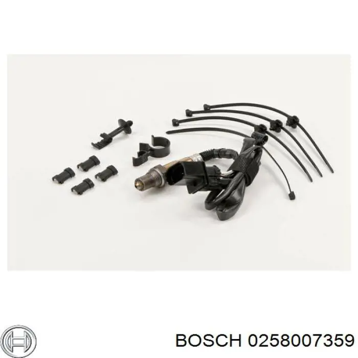 Sonda Lambda Sensor De Oxigeno Para Catalizador 0258007359 Bosch