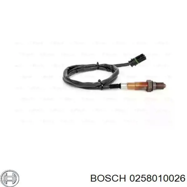 0 258 010 026 Bosch sonda lambda, sensor de oxigênio