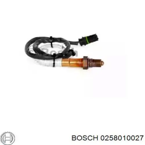 0 258 010 027 Bosch sonda lambda, sensor de oxigênio