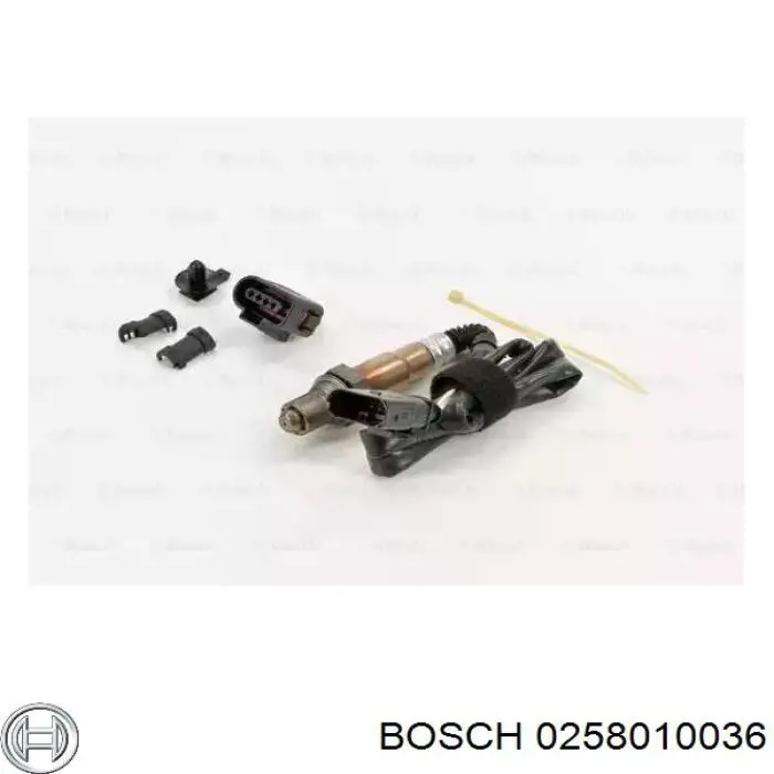 0258010036 Bosch лямбда-зонд, датчик кислорода после катализатора