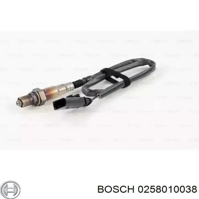 0258010038 Bosch лямбда-зонд, датчик кислорода после катализатора