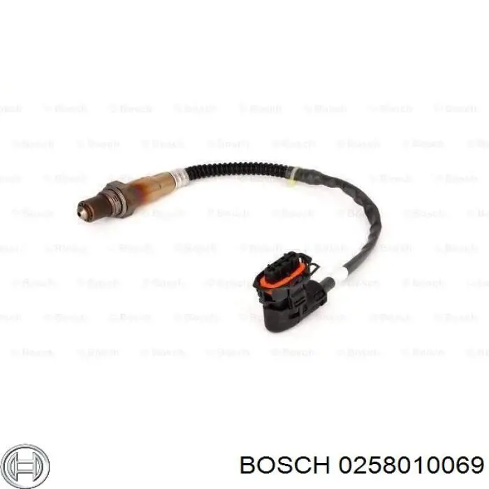 0258010069 Bosch лямбда-зонд, датчик кислорода после катализатора