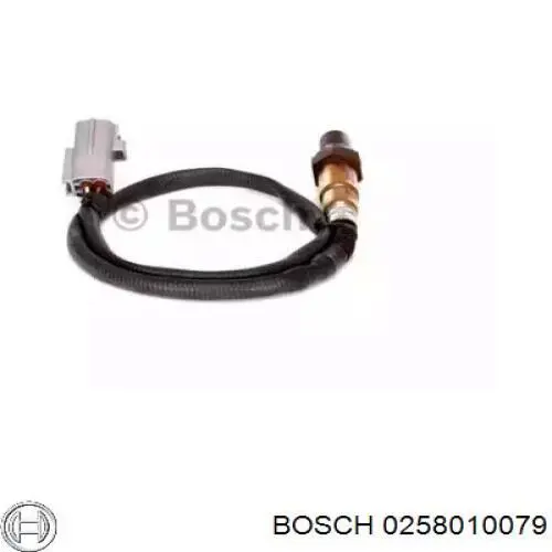 Sonda Lambda Sensor De Oxigeno Post Catalizador 0258010079 Bosch
