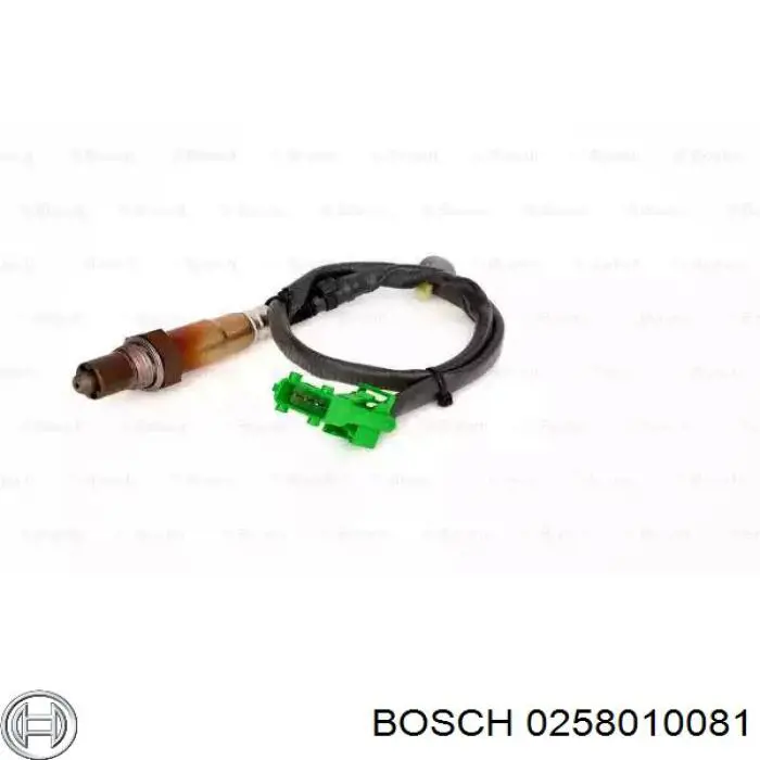 0 258 010 081 Bosch лямбда-зонд, датчик кислорода до катализатора