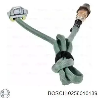 0258010139 Bosch лямбда-зонд, датчик кислорода после катализатора
