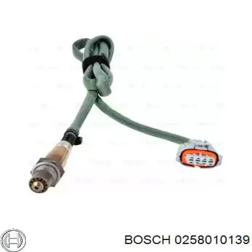 Sonda Lambda Sensor De Oxigeno Post Catalizador 0258010139 Bosch
